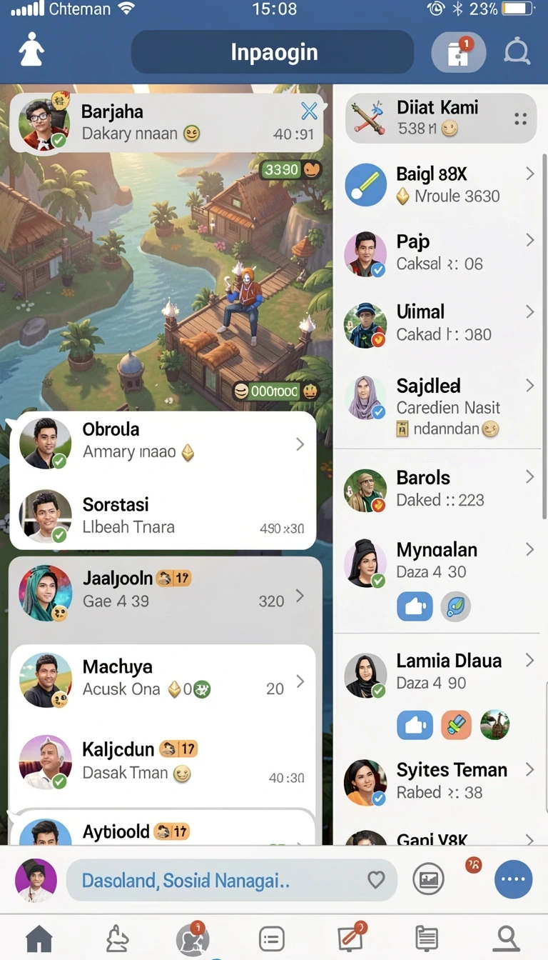 Beragam pilihan permainan menarik dalam aplikasi Review Aplikasi baru01.